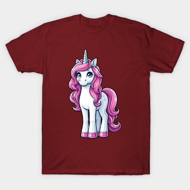 Unicorn S01 D59 T-Shirt by Houerd